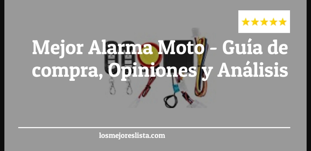 Mejor Alarma Moto - Mejor Alarma Moto - Guida all’Acquisto, Classifica