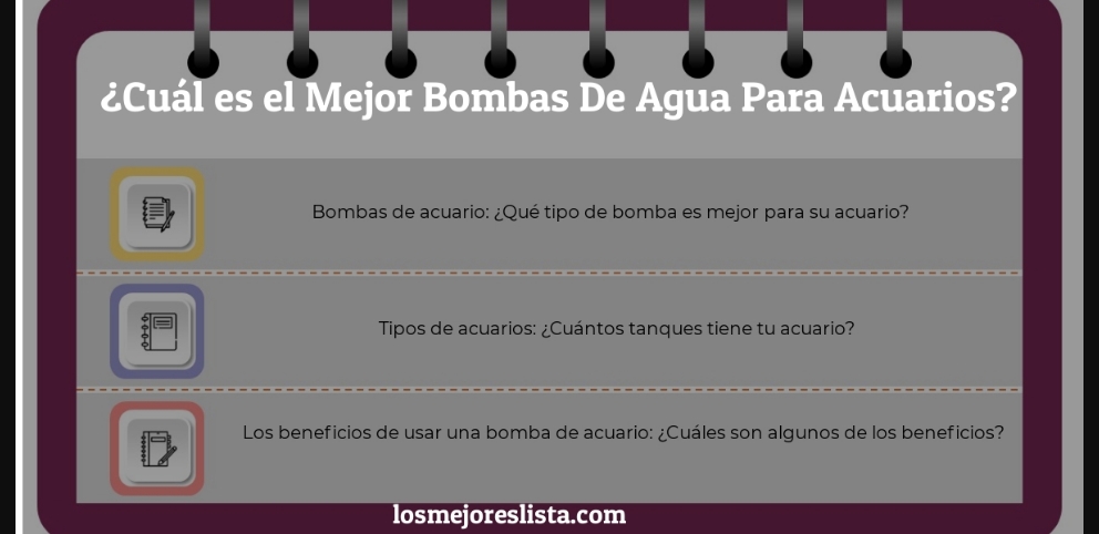 Mejor Bombas De Agua Para Acuarios - Guida all’Acquisto, Classifica