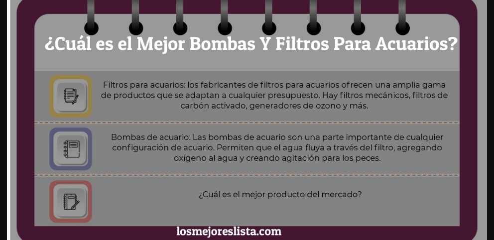 Mejor Bombas Y Filtros Para Acuarios - Guida all’Acquisto, Classifica