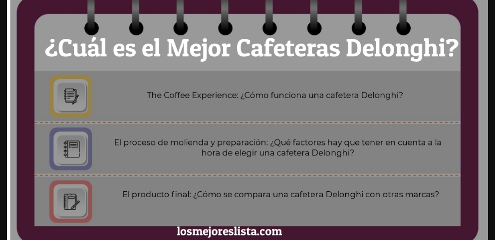 Mejor Cafeteras Delonghi - Guida all’Acquisto, Classifica