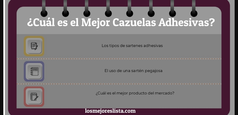 Mejor Cazuelas Adhesivas - Guida all’Acquisto, Classifica