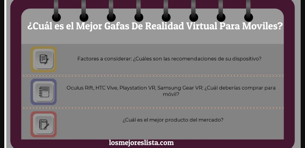 Mejor Gafas De Realidad Virtual Para Moviles - Guida all’Acquisto, Classifica
