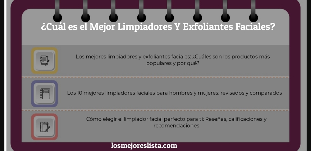 Mejor Limpiadores Y Exfoliantes Faciales - Guida all’Acquisto, Classifica