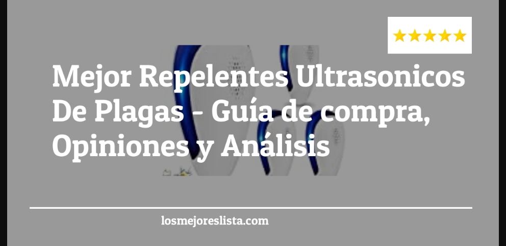 Mejor Repelentes Ultrasonicos De Plagas - Mejor Repelentes Ultrasonicos De Plagas - Guida all’Acquisto, Classifica