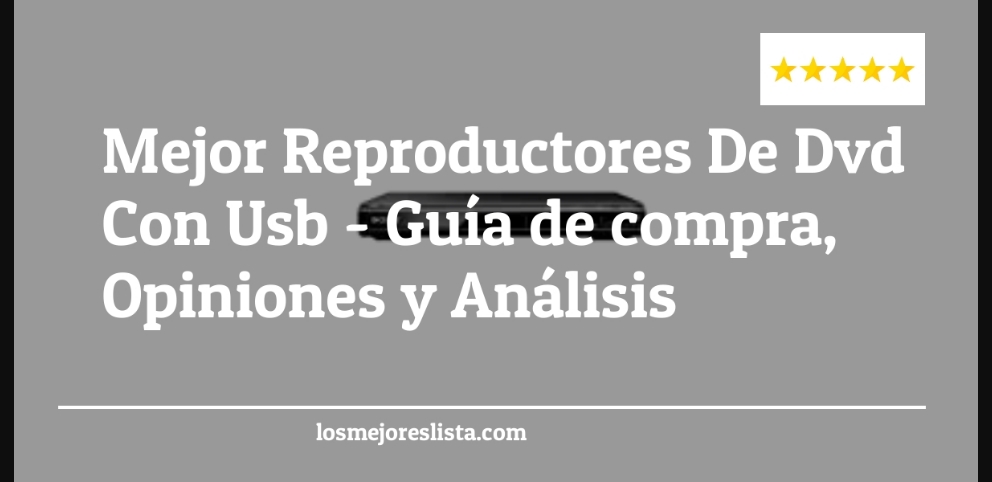 Mejor Reproductores De Dvd Con Usb - Mejor Reproductores De Dvd Con Usb - Guida all’Acquisto, Classifica