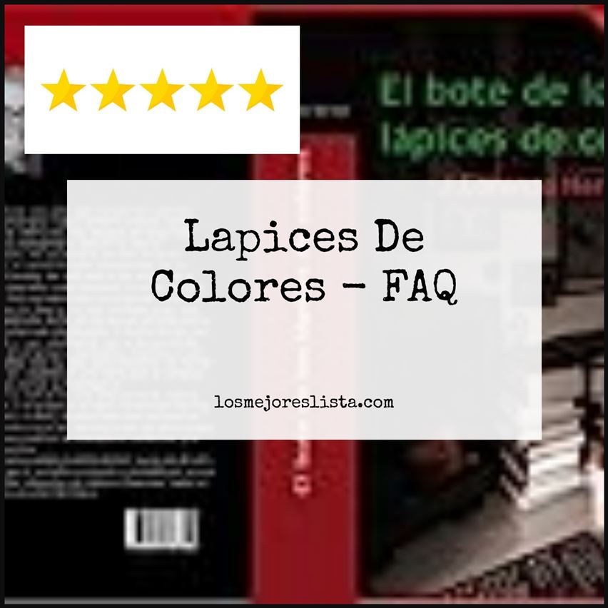 Lapices De Colores - FAQ