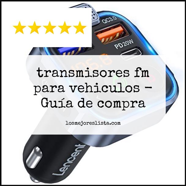 transmisores fm para vehiculos Buying Guide